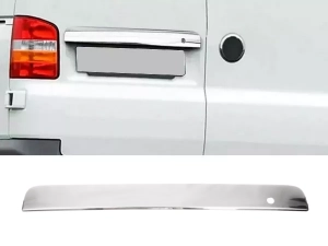 Хром накладка над номером VW T5 (03-15) распашные двери - Carmos
