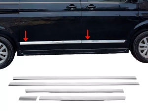 Хром молдинг дверний VW T6 (15-23) коротка база - Carmos