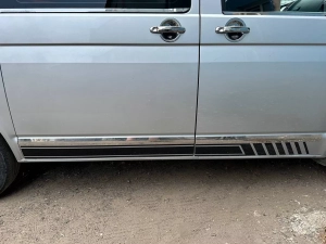 Хром молдинг дверной VW T6 (15-23) короткая база - Carmos 5