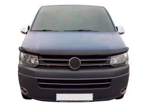 Хром накладка на решітку бампера VW T5+ (10-15) рестайлінг - Carmos 4