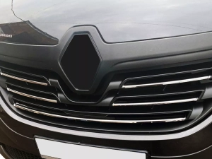 Хром накладки на решітку Renault Trafic III (14-19) - Carmos 3