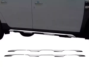 Хром на бічні пороги Dacia Duster II (HM; 18-24) - Carmos