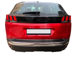 Хром на кромку багажника Peugeot 3008 II (P84; 17-23) - Carmos 4