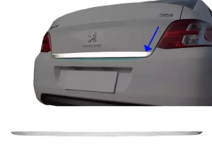 Хром на кромку багажника Peugeot 301 (12-) - Carmos