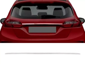 Хром накладка над номером Ford Fiesta Mk8 (17-21) 5D Htb - Carmos