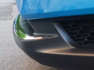 Хром на передній бампер Nissan Qashqai II (J11; 17-21) - Carmos 3