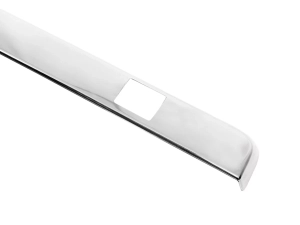 Хром накладка над номером VW Crafter II (17-) - Carmos (під камеру) 3