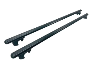 Багажник на звичайні рейлінги - Venus V40 чорний (128 см) 2