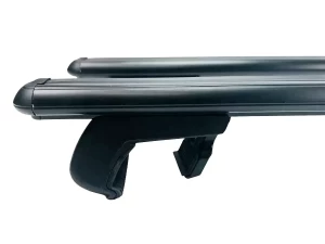 Багажник на звичайні рейлінги - Venus V40 чорний (128 см) 4