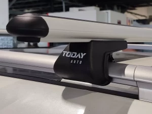 Багажник на звичайні рейлінги - Venus V40 сірий (128 см) 6