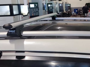 Багажник на звичайні рейлінги - Venus V40 сірий (128 см) 8