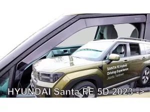 Дефлекторы окон Hyundai Santa Fe V (MX5; 24-) - Heko (вставные) 3
