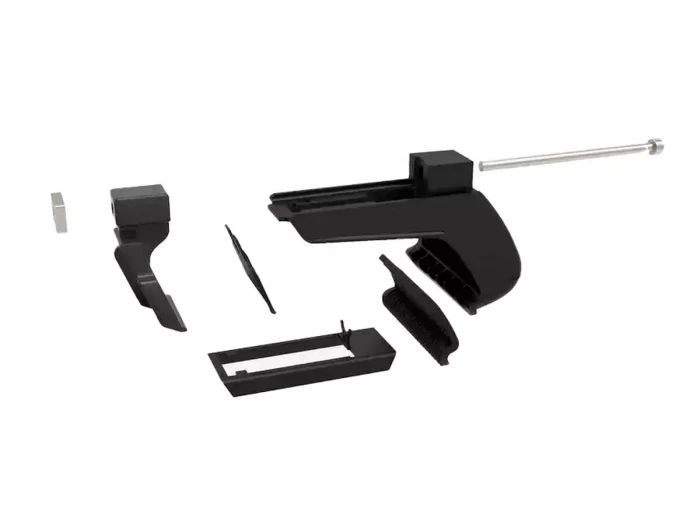 Багажник на звичайні рейлінги - Venus V40 чорний (128 см) 5