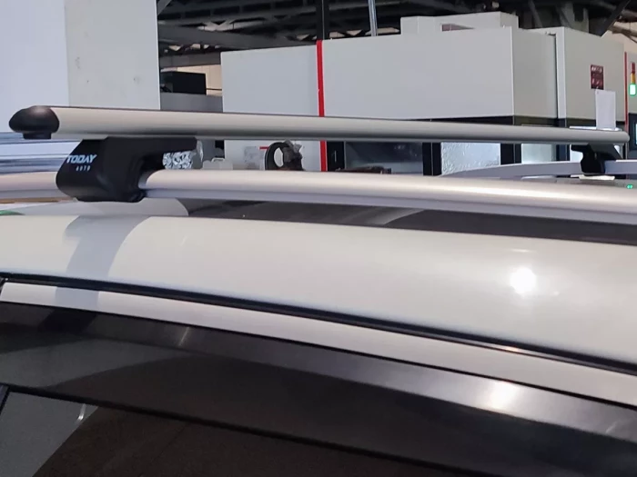 Багажник на звичайні рейлінги - Venus V40 сірий (128 см) 7