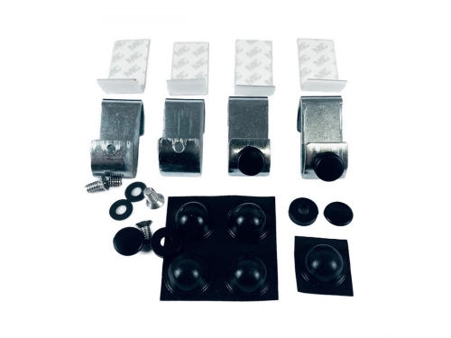 Volvo V60 2013 hood deflector installation kit 4