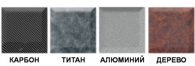 Цвета накладок на торпедо Meric