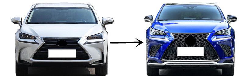 Бампер передний LEXUS NX (2014+) - 2018 NX F-Sport