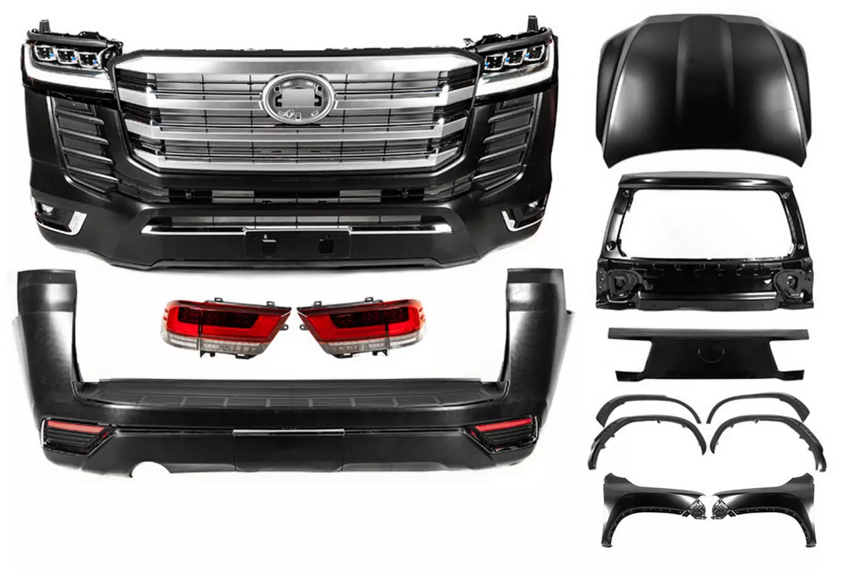 Рестайлинг обвеса Toyota LC 200 (2007-2021) до LC 300